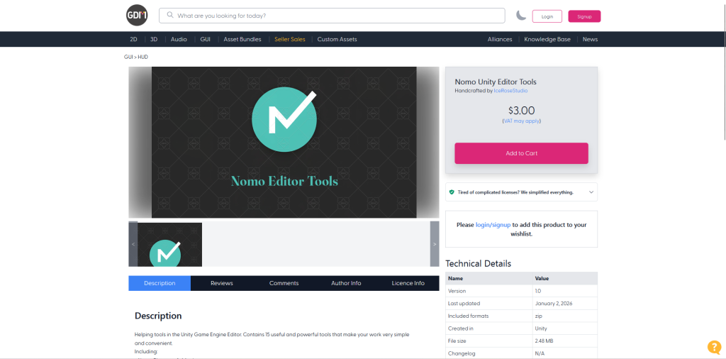 nomo editor tools